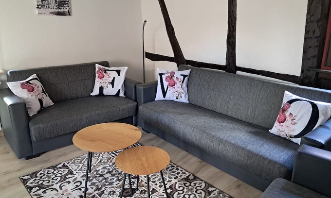 Alsfeld Apartamento | Apartment "Altstadtblick" - centrally located in the half-timbered town.