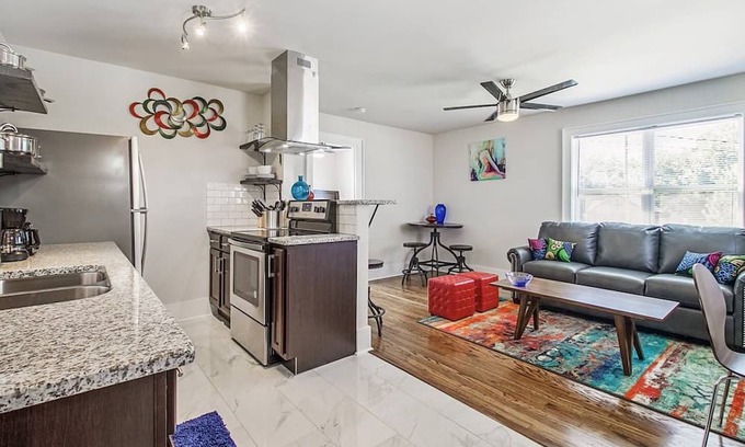 Lincoln Terrace Apartamento | Artist’s Apartment-near OU Med, Bricktown, Arena