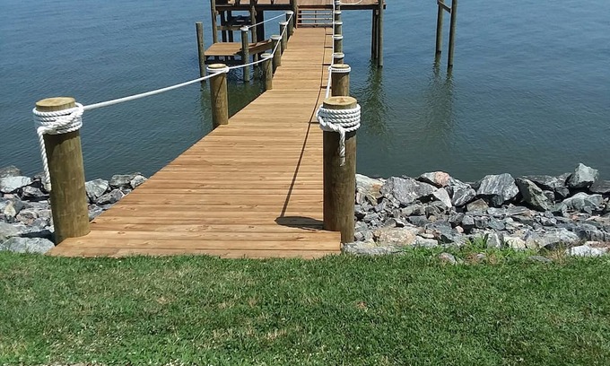 Edwardsville Casa | Finca privada en el río Potomac y la bahía de Chesapeake