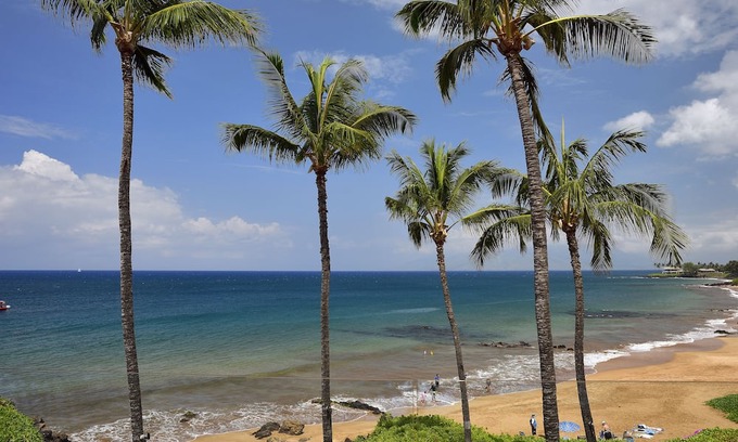 Wailea Condominio | Makena Surf E 303 condominio frente a la playa único para familias