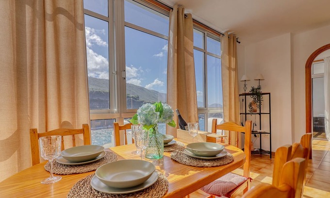 San Marcos Apartamento | Oceanview Retreat 50m to Beach Sunset Terrace Ensuite