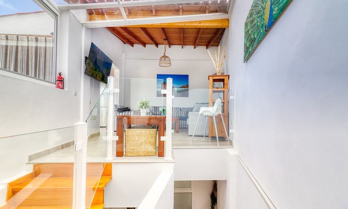 Garachico Casa | Spacious Terrace House w Ocean View 100m to the Beach