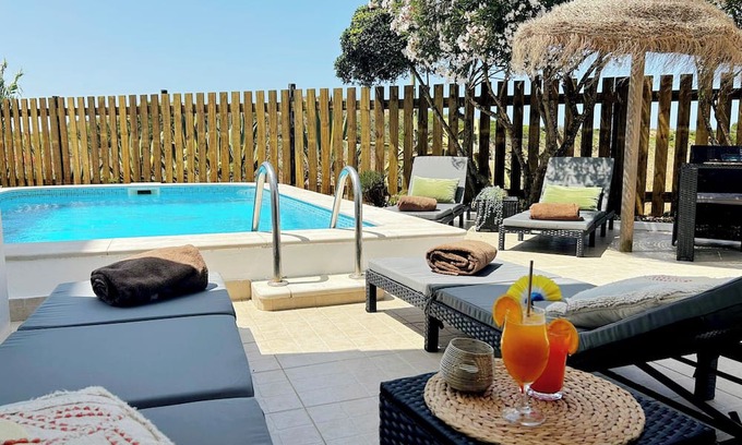 Vila Nova de Milfontes Apartamento | Dune Pearl Villa - Private Spa - Exclusive Pool, Sauna & Beach Access - Duna Parque Resorts & Hotels