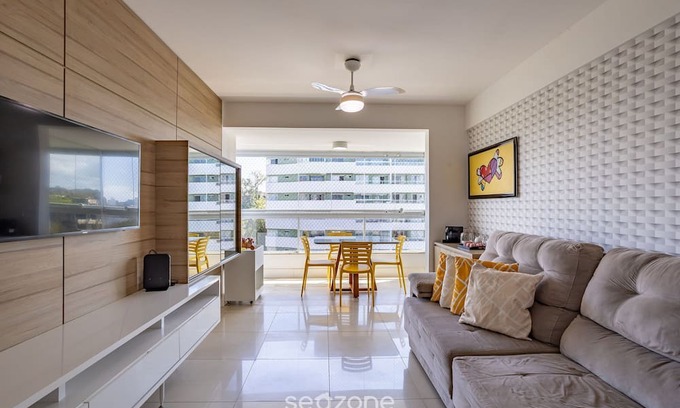 Pontal Apartamento | Sea View Apt on the Ilheus Waterfront Bcl0507