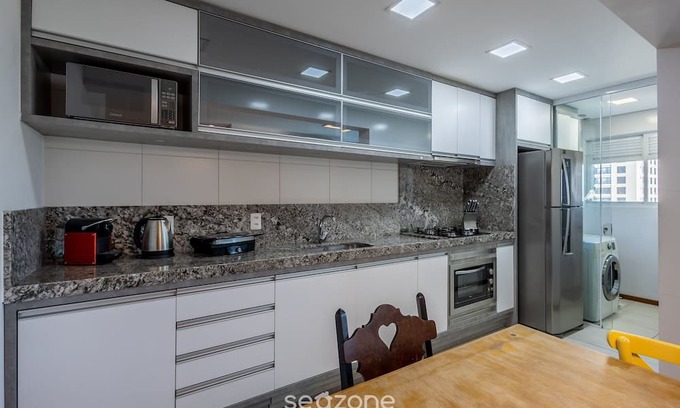 Itacolomi Apartamento | Apto Vista Mar com churrasqueira BBH1003