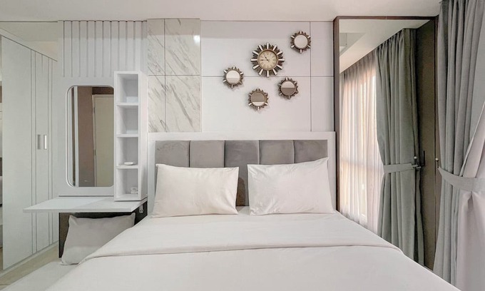Biringkanya Apartamento | Grey Toned 1Br Apartment Tamansari Skylounge Makassar