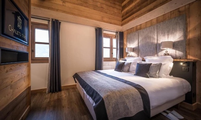 Le Praz Cama Y Desayuno | Chalet Jardin d'Angèle