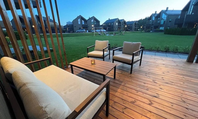 Ovre Eiker Apartamento | Lovely modern apartment near skitrails in a quiet neighborhood