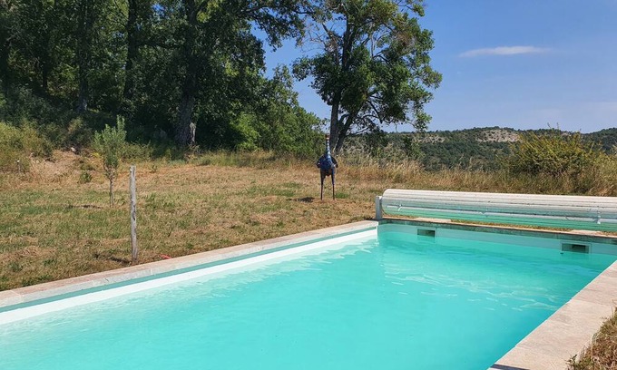 Montfuron Casa | Les Claveaux - Maison de campagne avec piscine