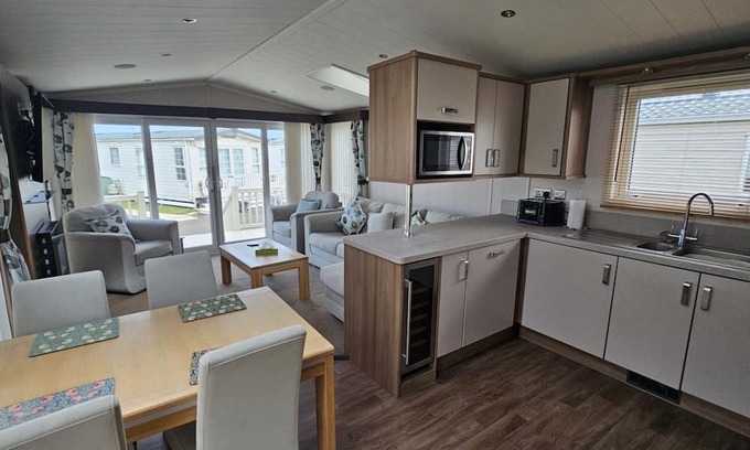 Rhyl Chalet De Esquí | Mini lodge Robin Hood holiday park