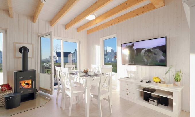 Olpenitz Casa | Fernweh - Terrasse, Kamin, Infrarot-Kabine, 2 Bäder Badewanne, Parkplatz