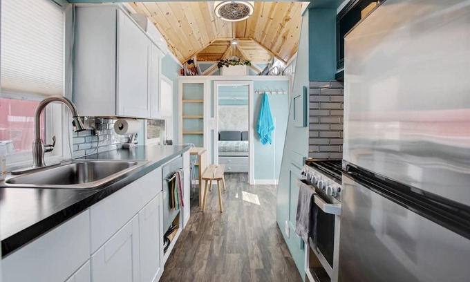 Woodland Park Casa | Pet-Friendly Colorful Tiny Home near Pikes Peak