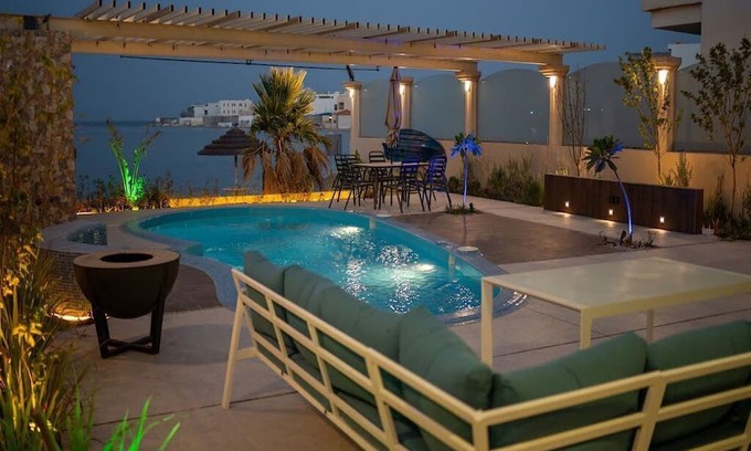Dhahran Complejo | Spacious 7-bedroom Amwaj resort #280 in pleasant Halfmoon, Dhahran