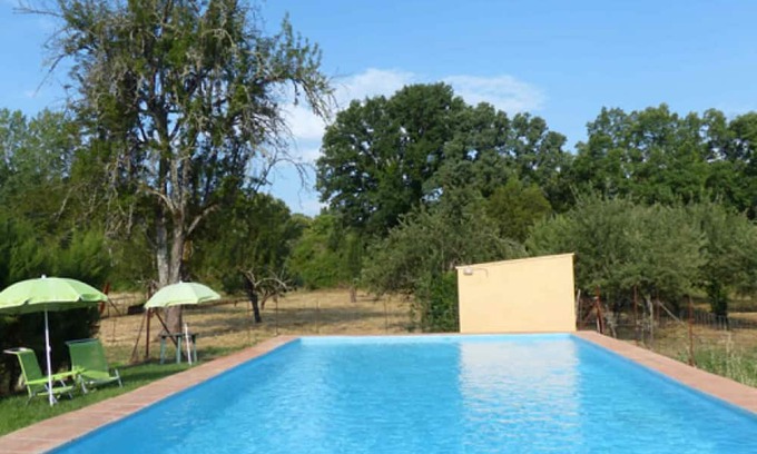 Fuenteheridos Casa | Country House 'Los Cascos' with Mountain View, Shared Pool and Air Conditioning