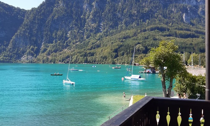 Unterach am Attersee Apartamento | Seewohnung - Seehaus Unterach