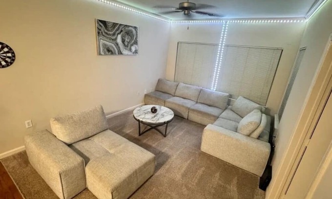 Cliftondale Apartamento | 2-bedroom apartment in peaceful Fairburn.