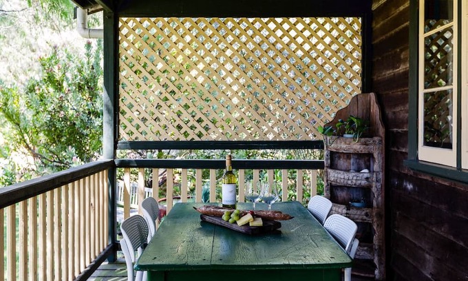 Rosa Brook Cabaña | Charming & elegant original farm cottage set on a private small farm
