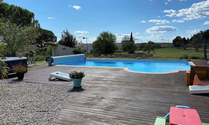 Saint-Cannat Casa | Villa Avec Piscine Chauffée et Jacuzzi