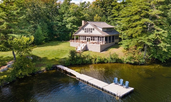 Jefferson Casa | Chimney Point Cottage/Damariscotta Lake