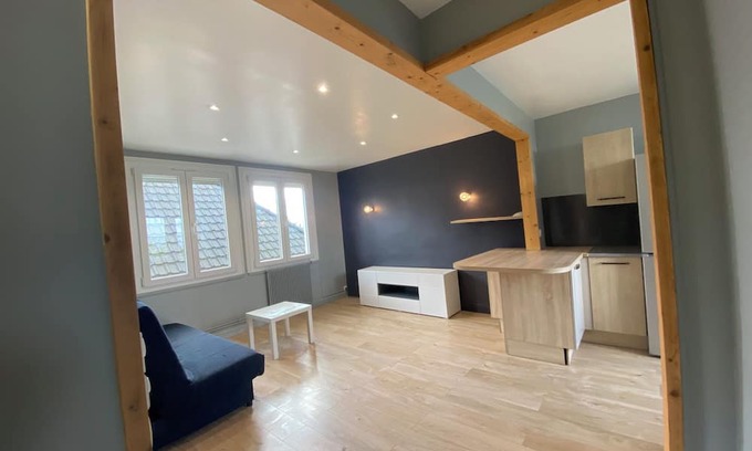 Franqueville-Saint-Pierre Casa | Appartement Lumineux Dans Maison Avec Garage Jusque 7 Couchages