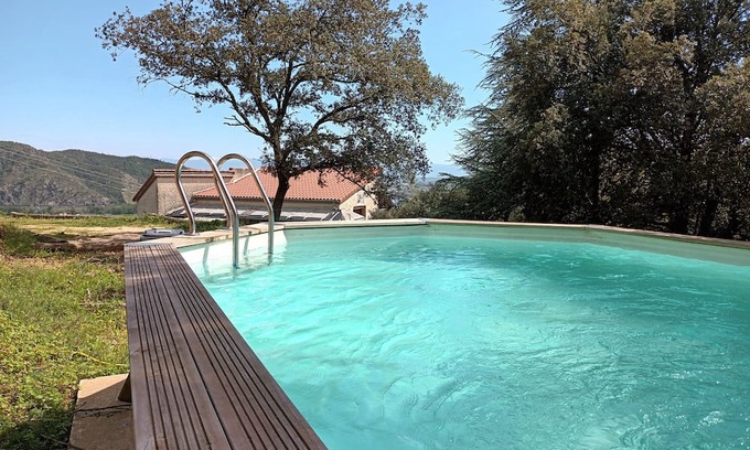 Saint-Jean-de-Muzols Casa | Maison Paisible Avec vue 12 p