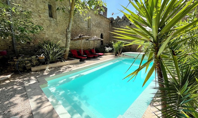 Cumies Otro | Château " Le Panoramique " Climatisé et Ressourçant Avec Piscine