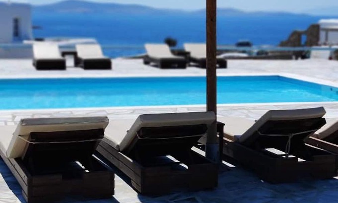Kanalia Casa | blue ocean armado vila in mykonos