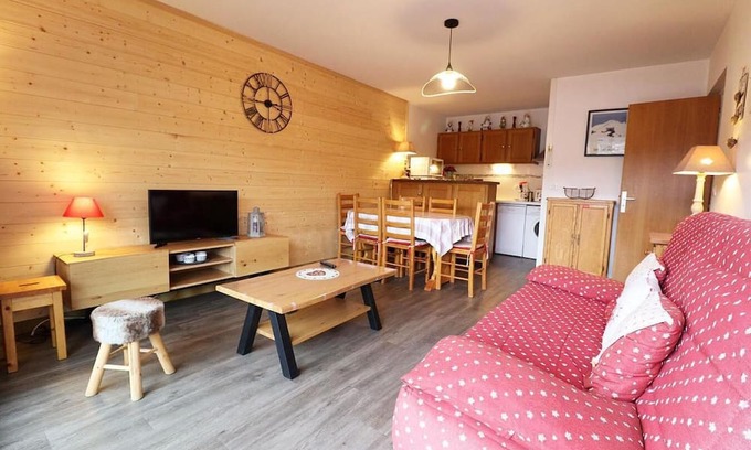 Les Gets Apartamento | 1st floor, balcony, tv, ski locker, 45m², Les Gets