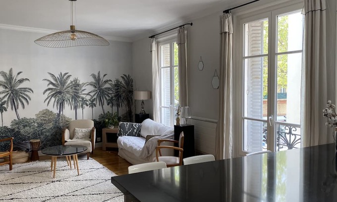 Centre Ville Apartamento | Duplex 7 rooms Boulogne Center