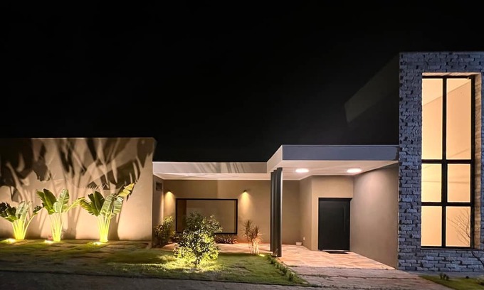 Delfinopolis Cabaña | Comfortable house with swimming pool overlooking the dam.