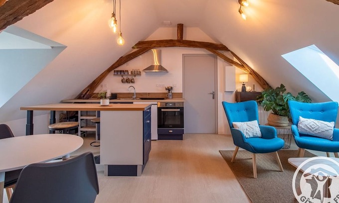 Rochefort-sur-Loire Cabaña | Gite Rochefort-sur-Loire, 1 bedroom, 2 persons