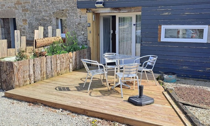 Beuzeville-la-Bastille Apartamento | Grange Aménagée à 10mn de Ste Mère Eglise au Coeur des Marais du Cotentin
