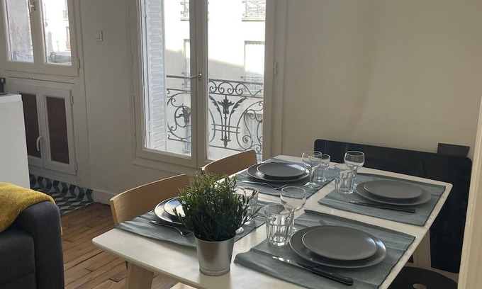 Pantin Apartamento | Cosy 30 m² love cocoon in Pantin