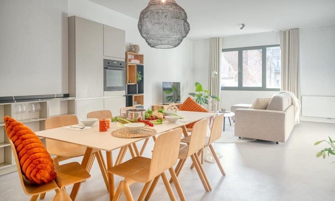 University District Apartamento | Wonderful 6P duplex in Antwerp