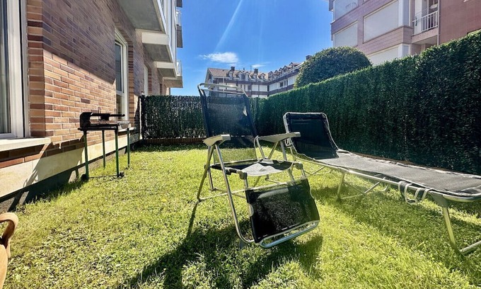 Noja Apartamento | Bajo con Jardín y Piscina - Costa Verde 6006