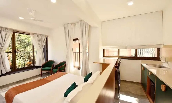 Alto de Porvorim Apartamento | Entire Classic Studio in North Goa -with Breakfast
