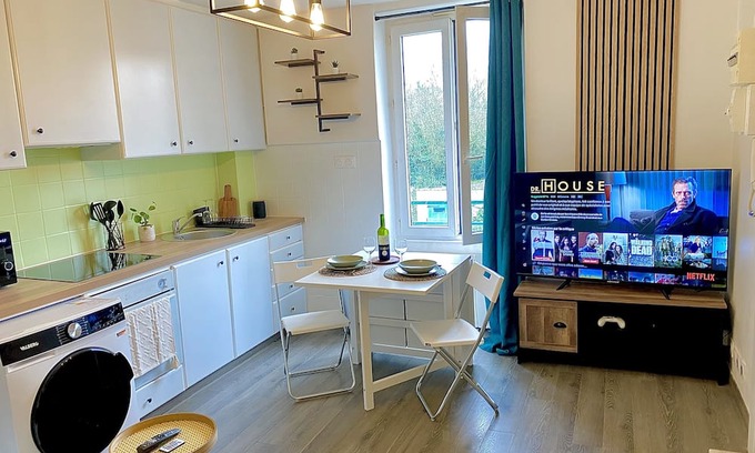 Corbeil-Essonnes Apartamento | Calme Wififibre Netflix Gare à Pied