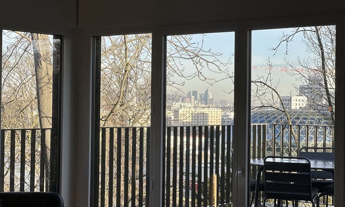 Meudon Apartamento | Luxury apartment with TERRACE and view of Paris EIFFEL TOWER, calm and greenery