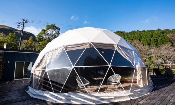 Aso Alquiler De RV | Kishimadake Big Dome Tent / Aso City Kumamoto