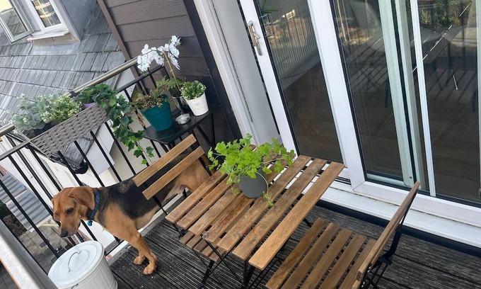 Dunton Green Apartamento | Bright apartment, 40m to London
