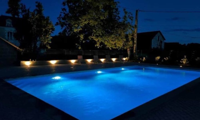 Mareuil-sur-Cher Apartamento | LES Coquelicots +piscine