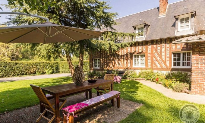 Annebault Casa | Homerez - House 12 km away from the beach for 8 ppl. with garden at Annebault