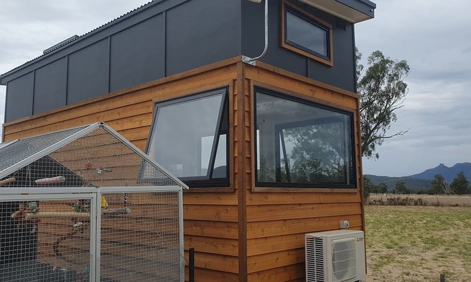 Bullawa Creek Casa | 'Tinylicious' Custom Offgrid Tiny with a View