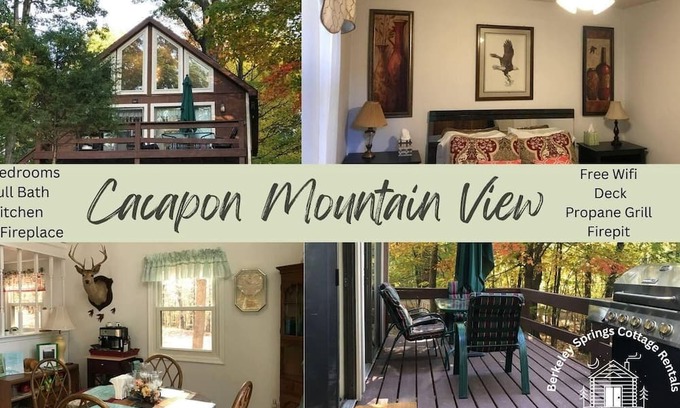 Berkeley Springs Casa | Cacapon Mountain View - Incredible View!