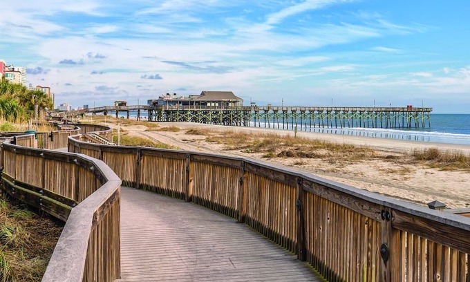 Cherry Grove Beach Complejo | 1 Bed 1 Bath Suite at Wyndham Towers on North Myrtle Beach
