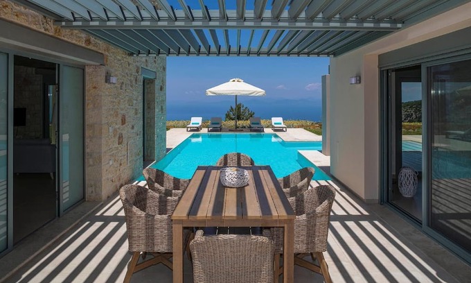 Kalamitsi Casa | Holiday house Vafkeri for 1 - 8 persons with 4 bedrooms - Twin house