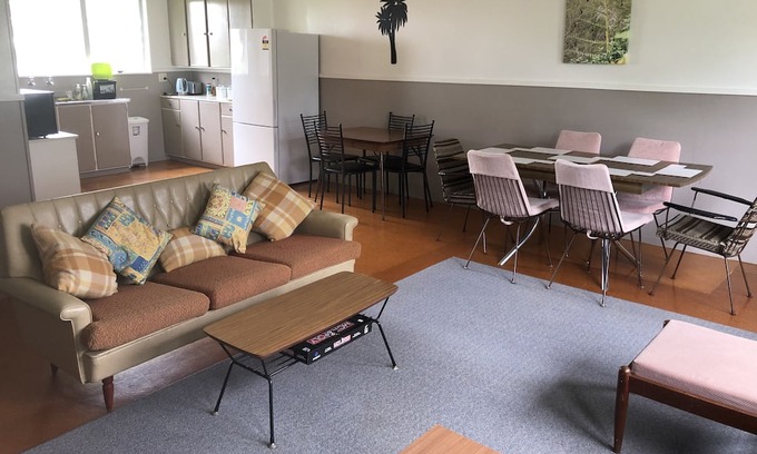 Tararua District Otro | Fun, retro-inspired farmstay at The Shearer's Quarters