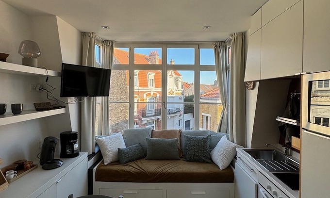 Malo-les-Bains Apartamento | L'écoutille : Calme, Cosy, à Proximité de la Plage et du Centre Ville