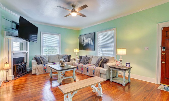 Sumter Casa | Sumter Vacation Rental in Historic District!