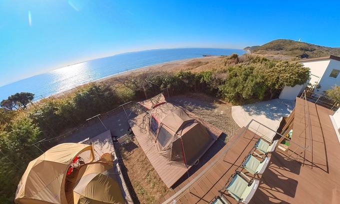 Futtsu Cabina | Glamping accommodation plan for 4 to 6 people no / Futtsu Chiba